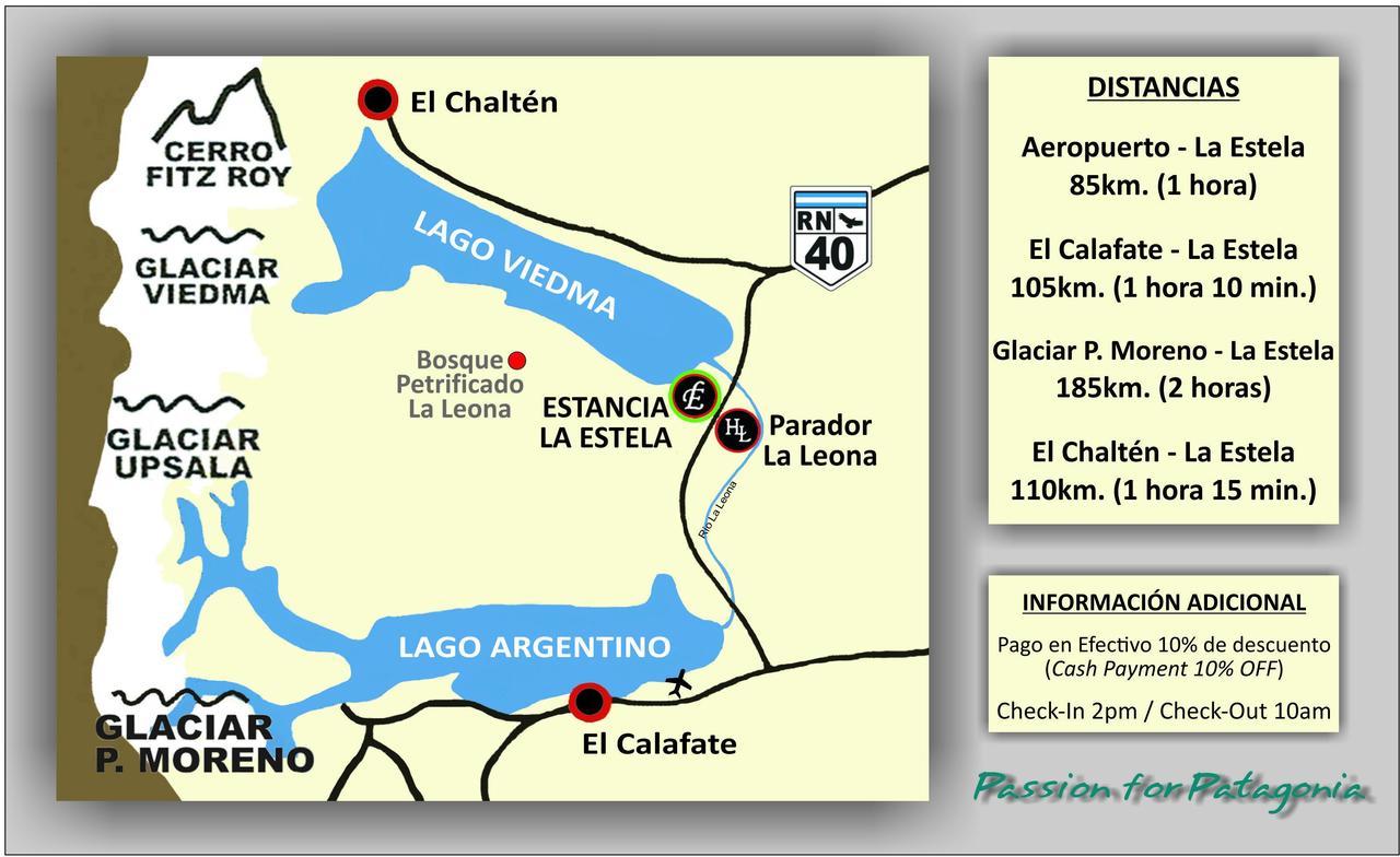 拉埃斯泰拉庄园民宿 Lago Viedma 外观 照片